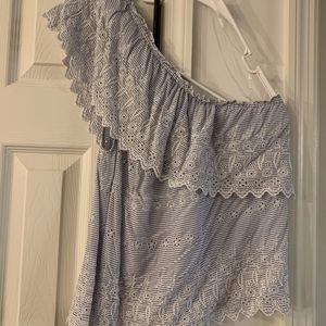 American eagle over the shoulder shirt